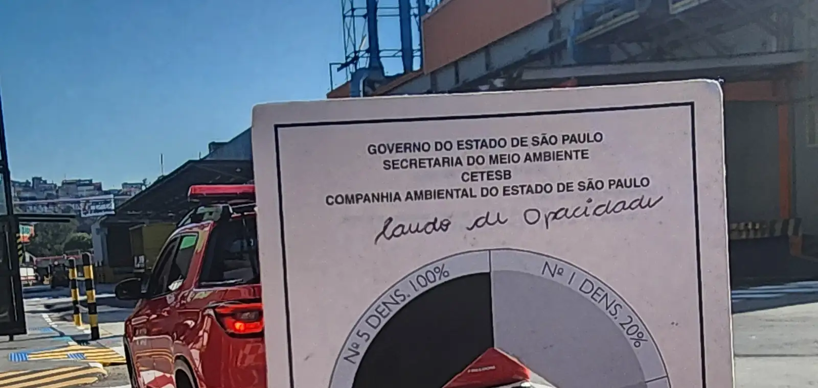 Escala de Ringelmann para medição de fumaça preta